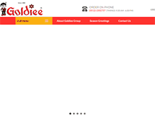 Tablet Screenshot of goldieeonlinestore.com